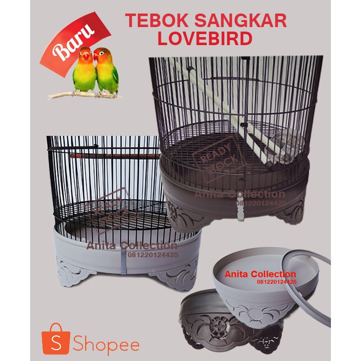Tebok Sangkar  Lovebird PVC  Shopee Indonesia