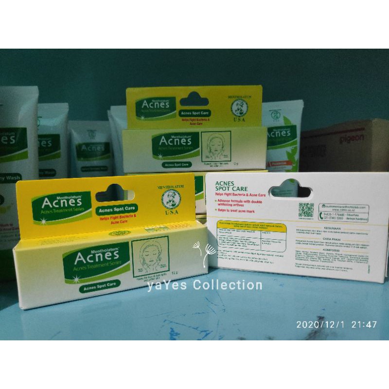 Acnes Treatment Series 50g Tea tree oil clay creamy wash Acne point clear roll on sealing jell spot