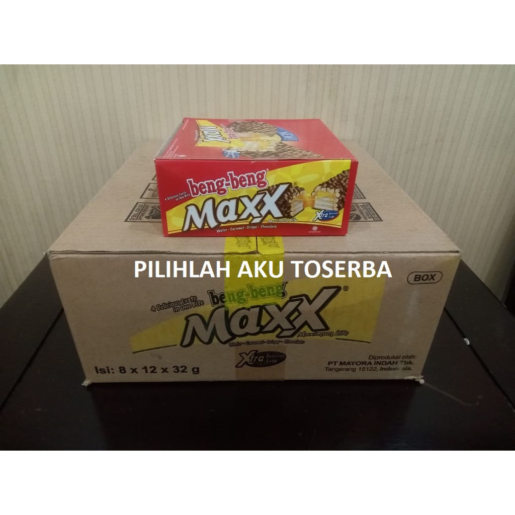 Beng-Beng Maxx - Beng Beng Maxx - 1 kardus isi 8 box (12 Pcs @32gr)