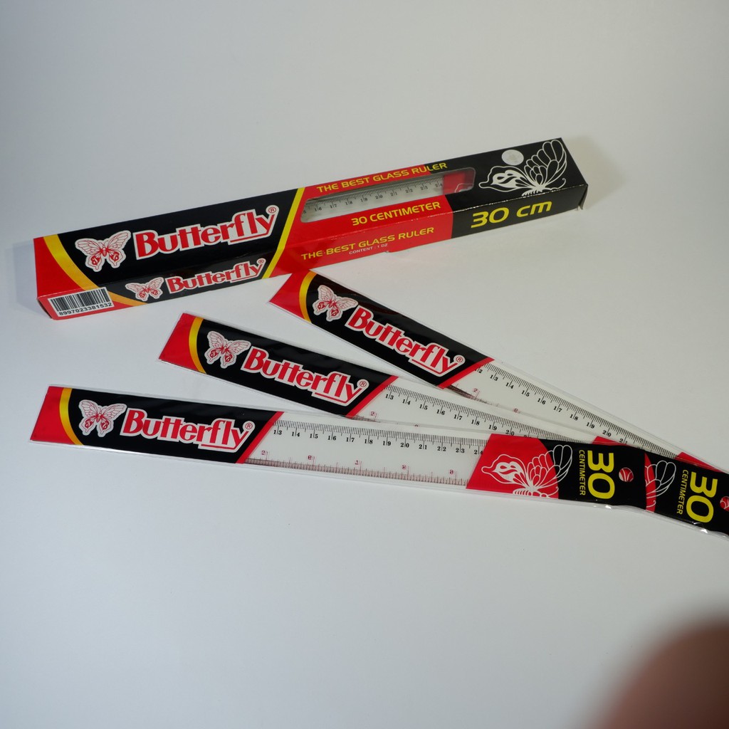

PENGGARIS 30 CM BUTTERFLY | ALHAZEN_BS