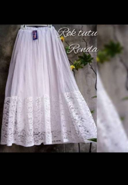 Rok tutu renda &gt;Cod Rok tutu brukat //ROK TUTU DEWASA