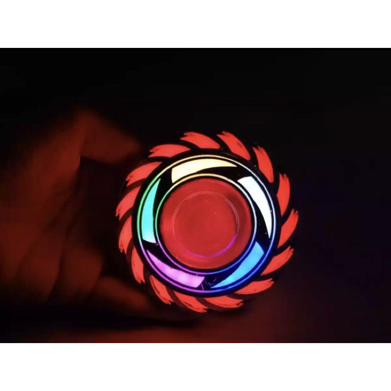 LAMPU DEPAN LED PROJIE RAINBOW MINI 2.5INC PROJIE SPIRAL