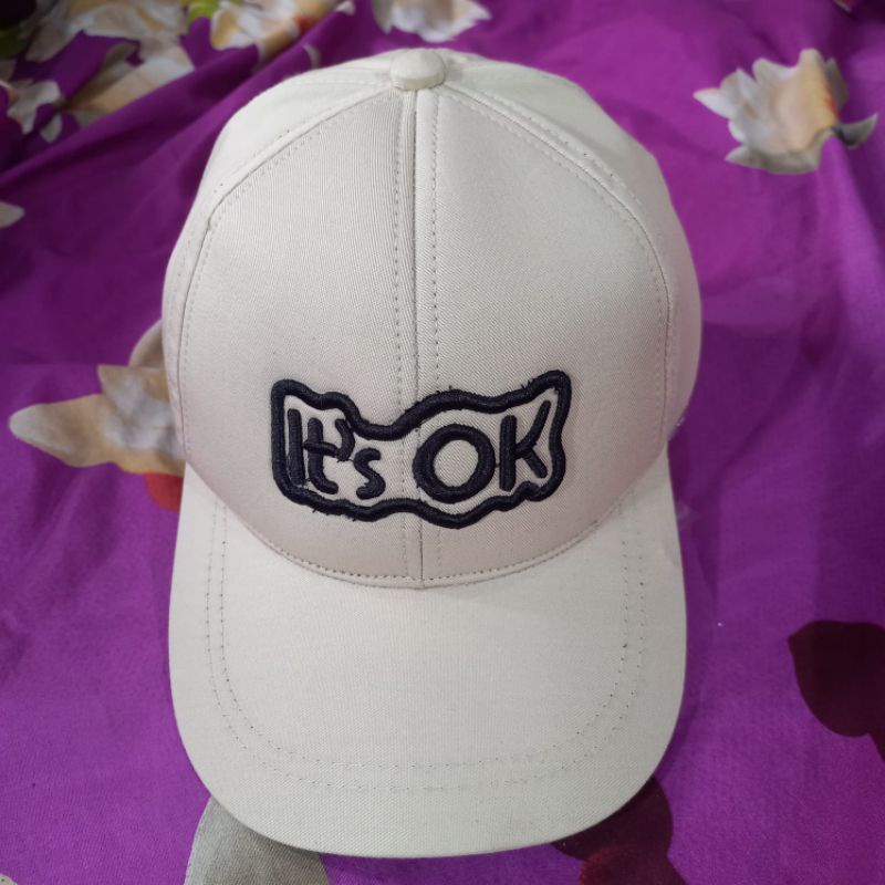 Topi Baseball Anak Bordir its ok // Good Day // Feel Good-1