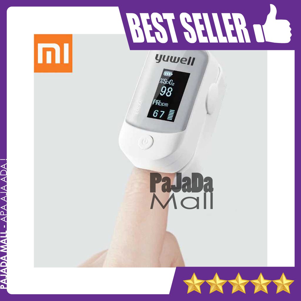 Xiaomi Yuwell Pengukur Detak Jantung Fingertip Pulse Oximeter - YX303