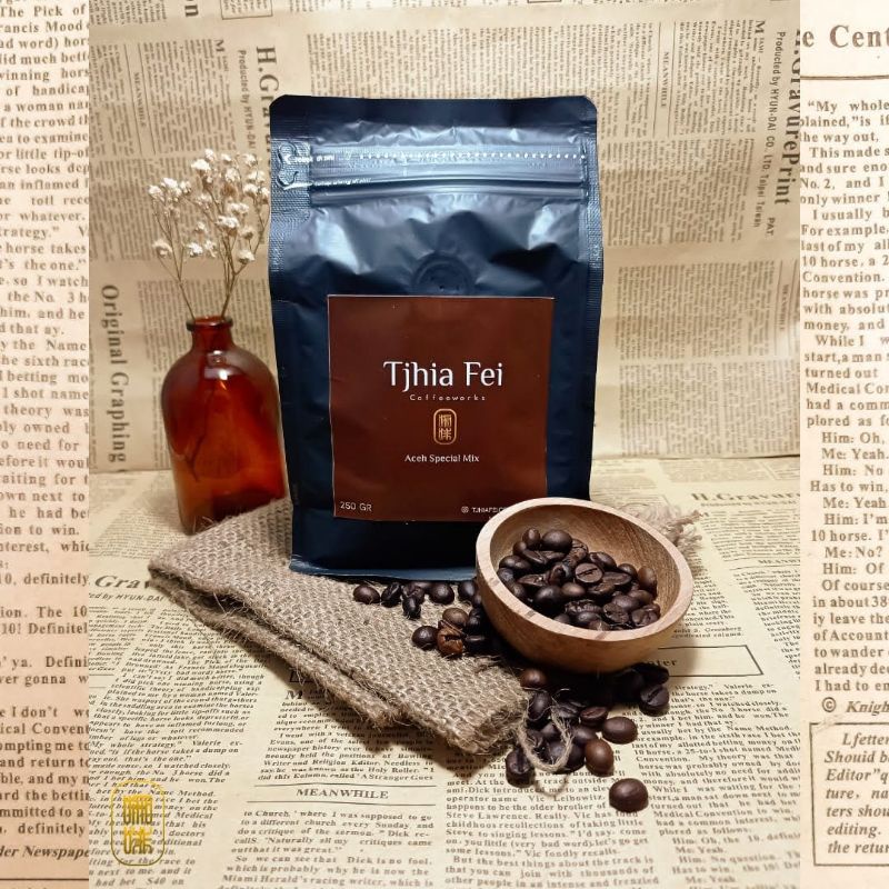 

Kopi Bubuk House Blend Aceh Spesial Mix 250 gram