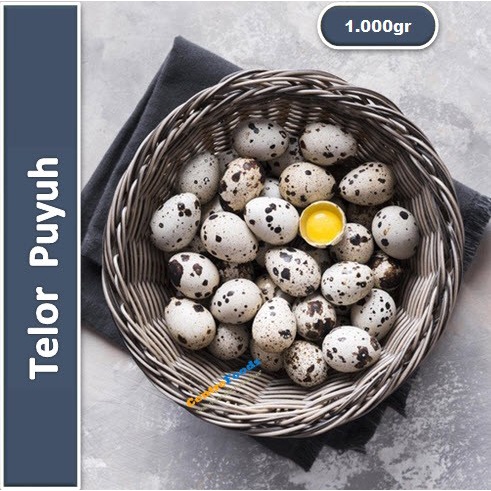 

Telor Puyuh Fresh - Mentah Curah | 1.000gr [ Harga Per KG ]