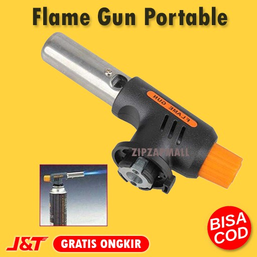 Pematik Flame Gun Flame Gun Portable Gas Alat Las Heating