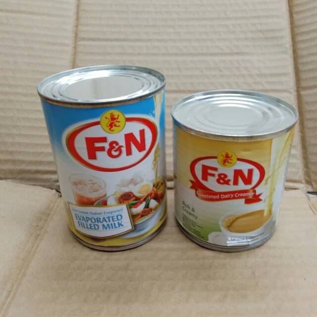 

Susu cair dan kental F&N