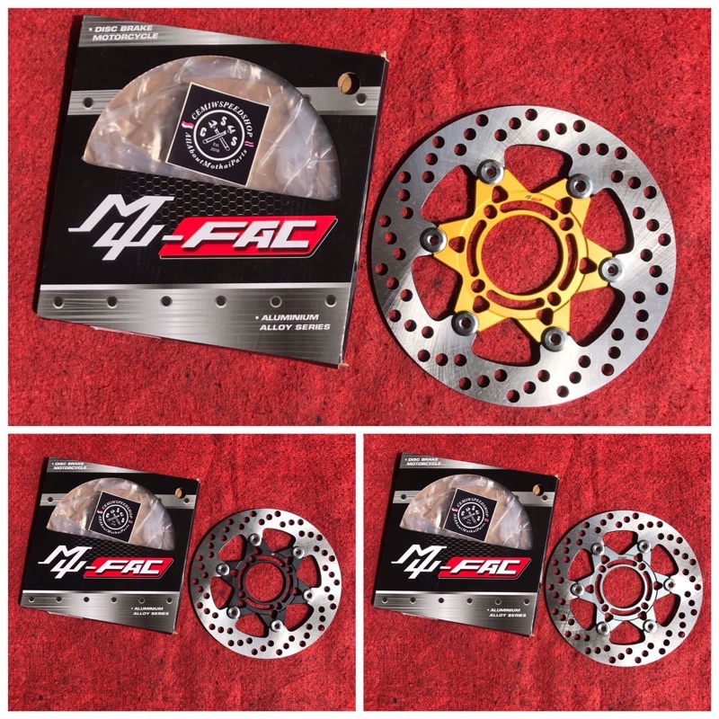 DISC PIRINGAN CAKRAM BREMBO ROTOR WARNA GOLD BLACK GREY 220MM MIO SPORTY MIO SMILE MIO SOUL FINO NOU