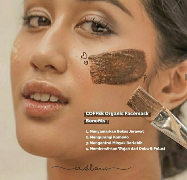 Paket Masker Organik crushlicious fullsize dan Sabun Goldenviera