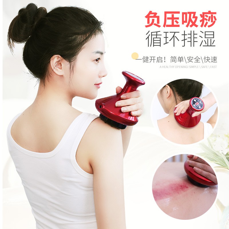 alat bekam kop cupping kerokan listrik alat penghangat tubuh alat pijat bisa di Cas