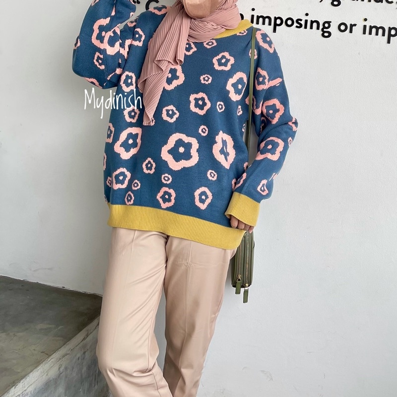 Lebia Flower Blouse - Atasan Wanita terbaru