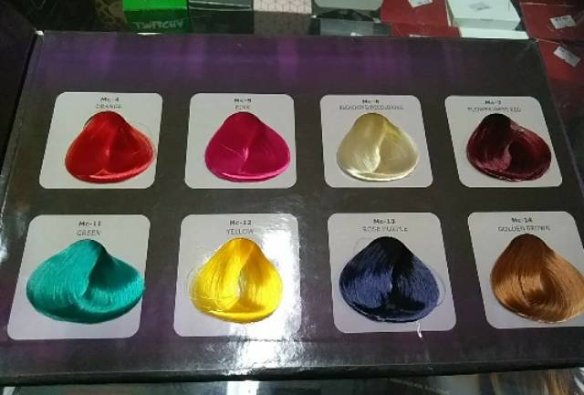 Miranda hair colour chart 60ml