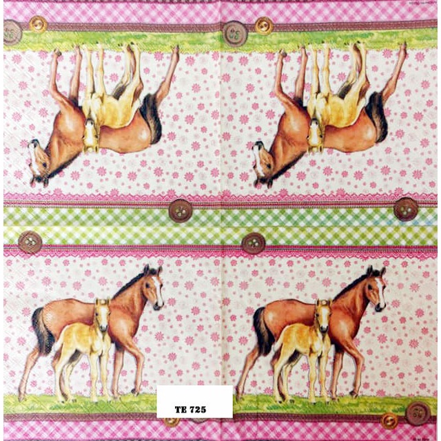 TISU NAPKIN DECOUPAGE EROPAH 33X33 CM TE 725 TTS