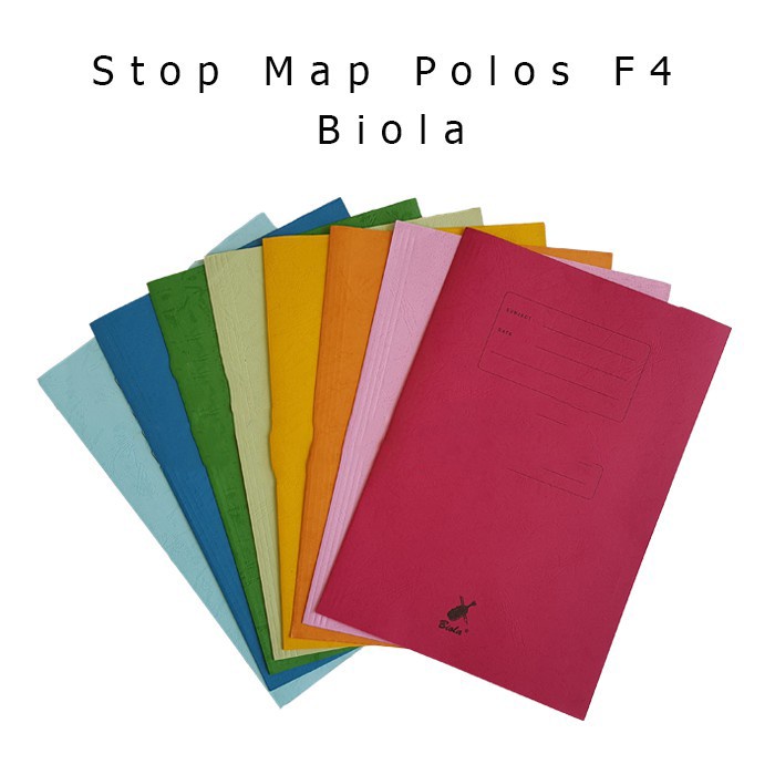 Map Kertas Biola / Stopmap Kertas 5002 Aneka Warna