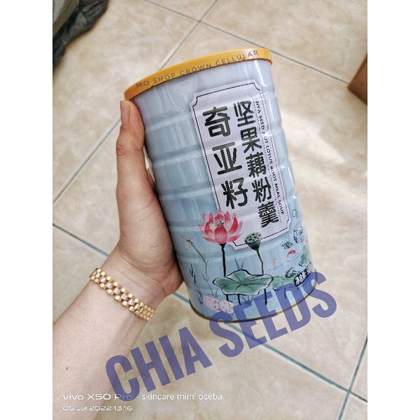 

serbuk akar teratai kaleng biru 500gr beli 3kaleng free 1mug