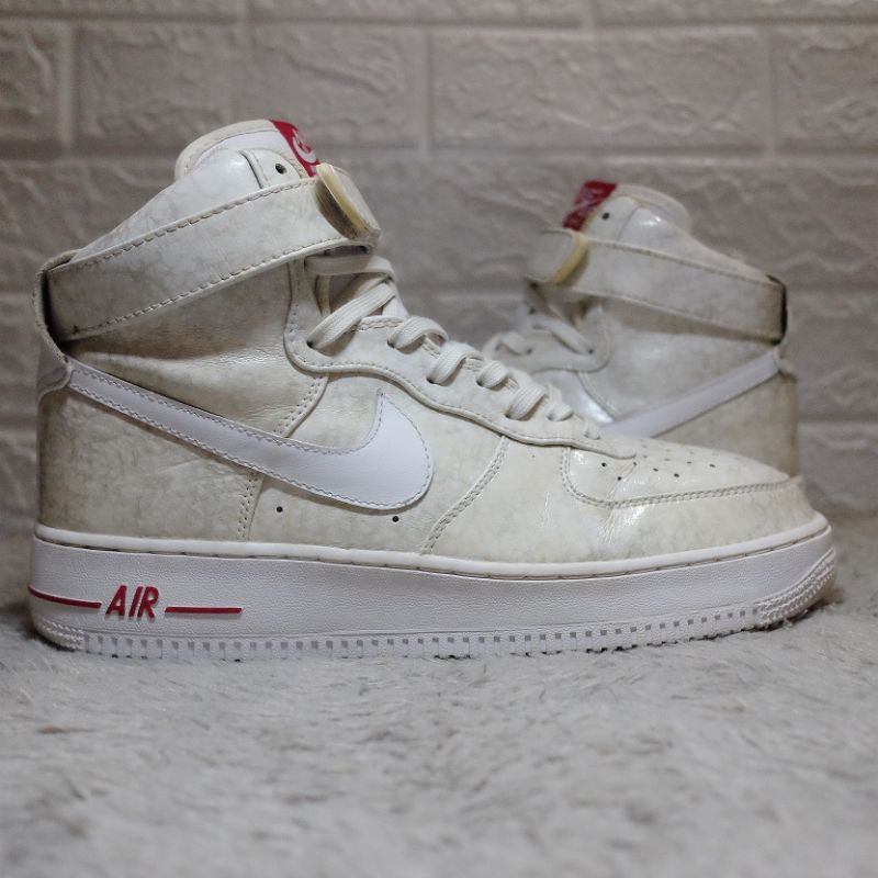 Sepatu Second Nike Air Force 1 High Mica Valentines Day Edition Bekas Preloved