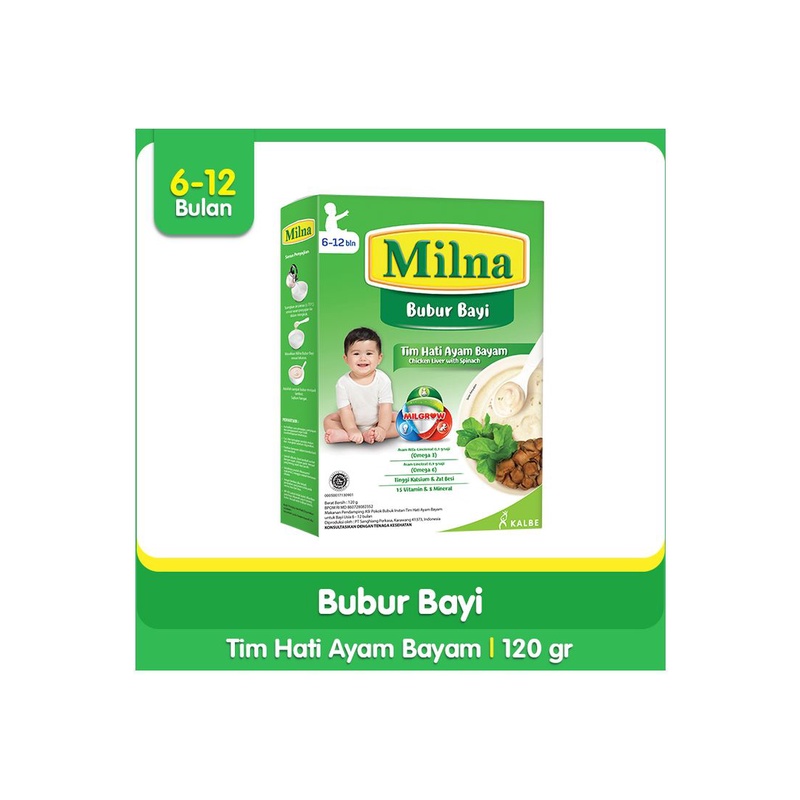 Milna  Bubur Baby  6- 12 Bulan