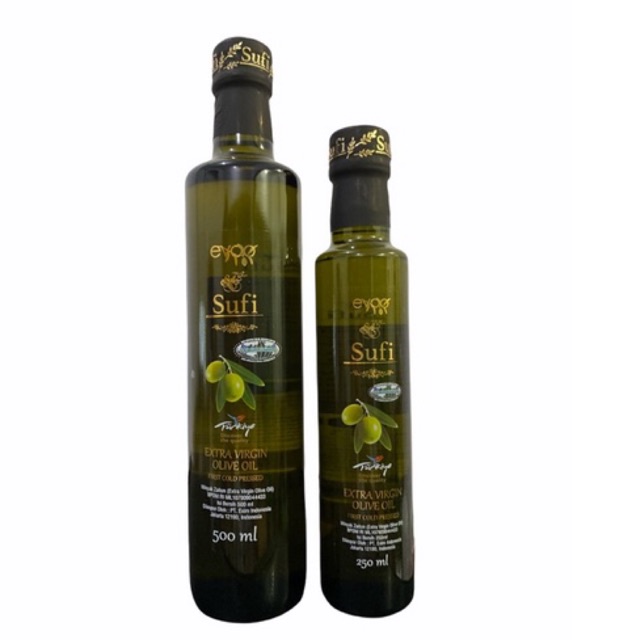 Sufi Extra Virgin Olive Oil 250ml dan 750m