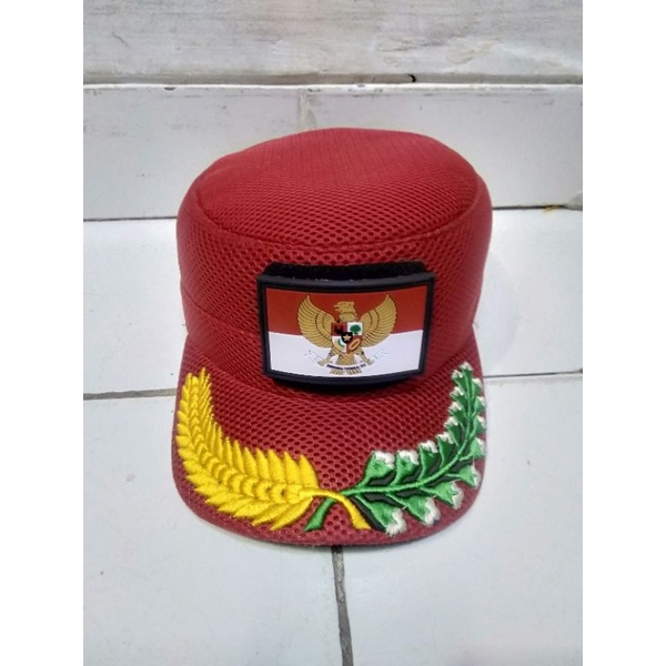 topi komando jaring