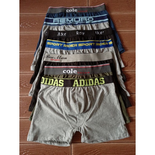 PROMO !!! BOXER PREMIUM MIX 3 PCS || CELANA DALAM PRIA PREMIUM || BISA COD