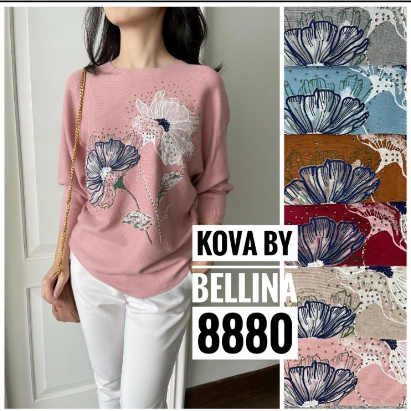 Atasan rajut import premium/rajut Kova by Bellina/rajut import/blouse import
