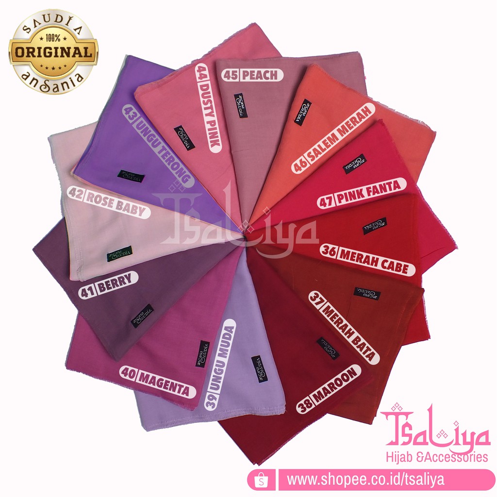 Jilbab Saudia Warna Dusty Pink