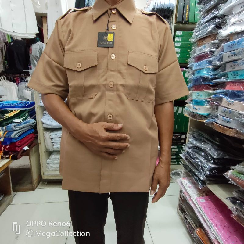 SETELAN BAJU PRAMUKA PRIA PEMBINA / GURU