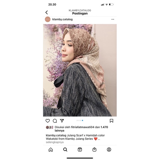 preloved julang scarf