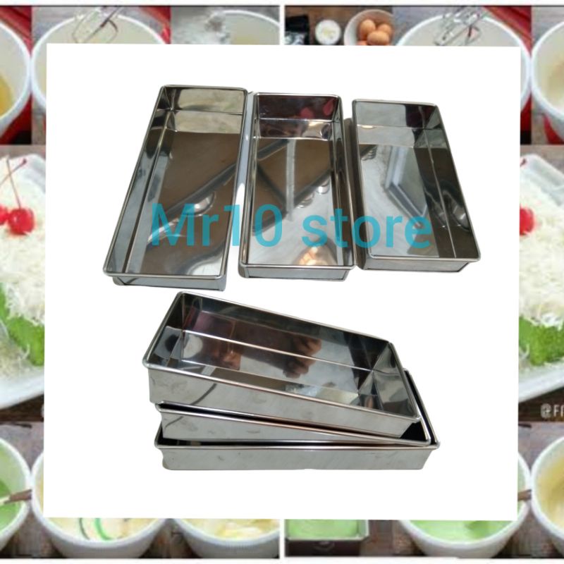 loyang brownies bahan stainless steel/loyang brownies kukus murah/loyang stainless