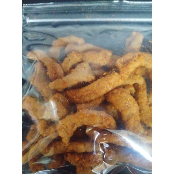 

kripik usus ayam pedes 55g
