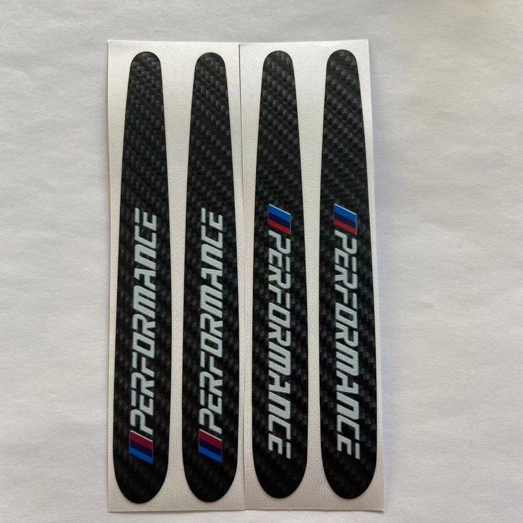 8pcs Stiker Film Pelindung Handle Bahan Carbon Fiber Untuk Bmw E46 F30 E60 F10 E90 E36 G20 E39 E90 30 G30 G01 G02 M Performance