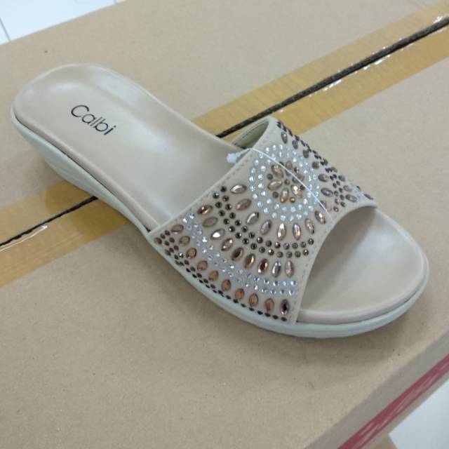  Sandal  wanita calbi  bling bling Shopee Indonesia