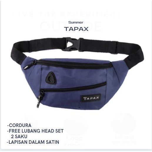 New Arival Tas Waistbag/Selempang Seleting Miring Modern Mini Stylish