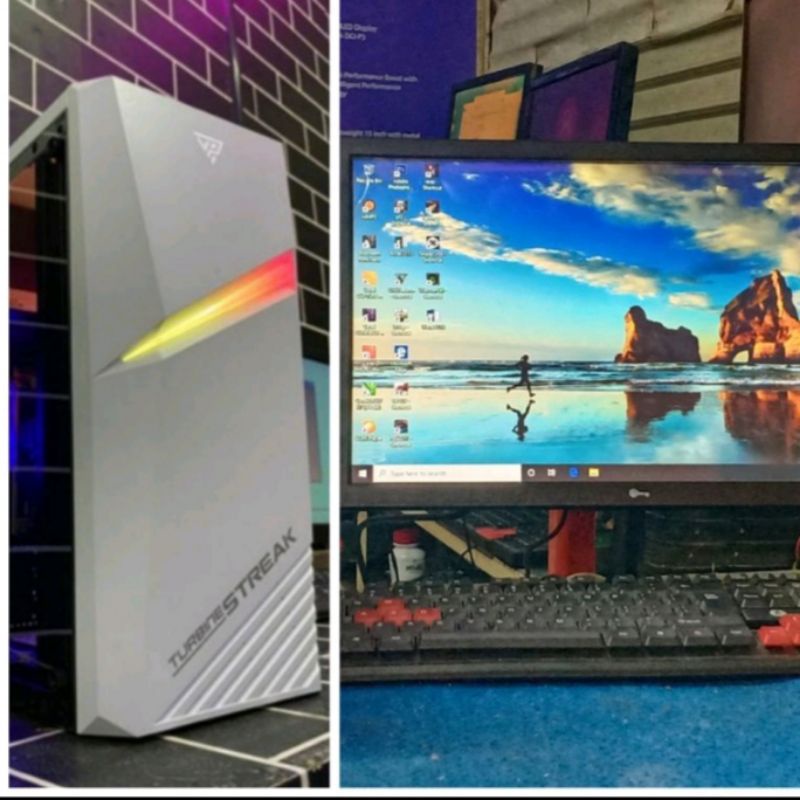 PC GAMING DESIGN FULLSET MONITOR 19 INCH