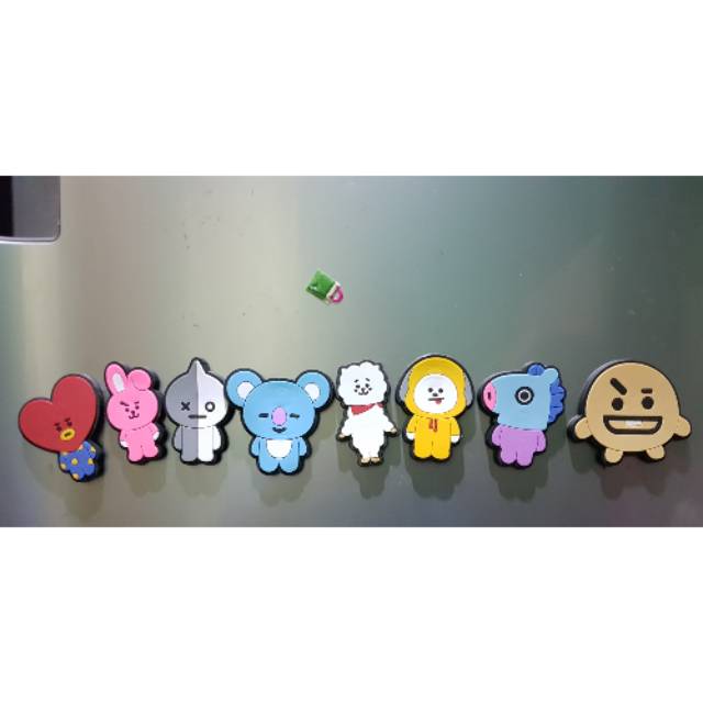 BT21 SILICONE MAGNET BTS BANGTAN BOYS KPOP