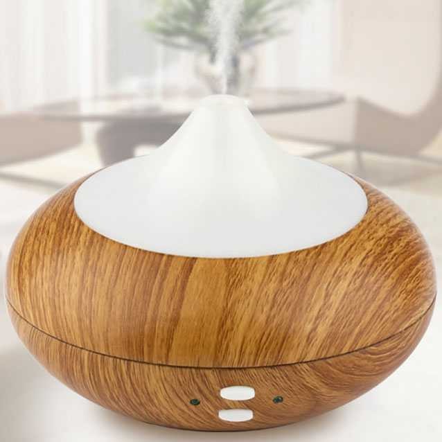 FUNHO Aromatherapy Air Humidifier Wood 210ml with LED RGB - AJ-507