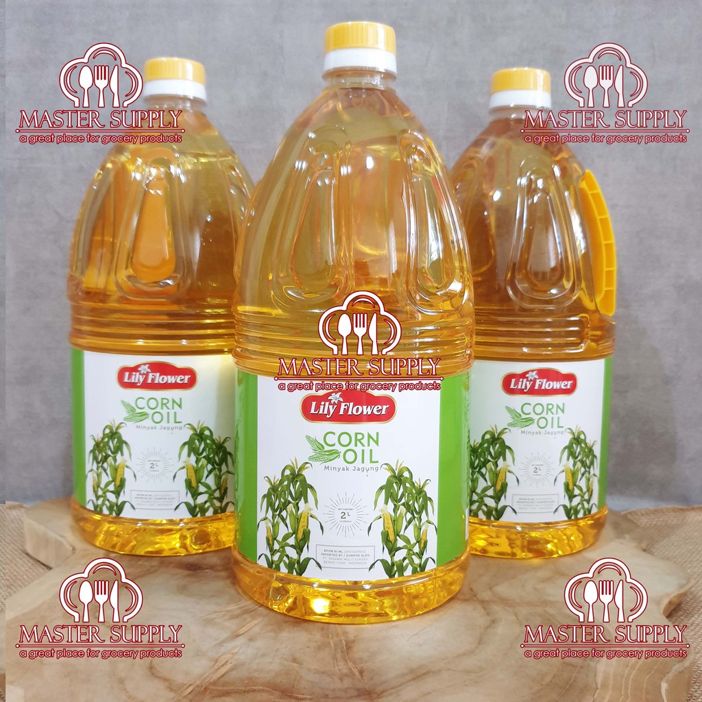 

CORN OIL LILY FLOWER 2 LITER / MINYAK JAGUNG SEHAT / CORN OIL 2 L