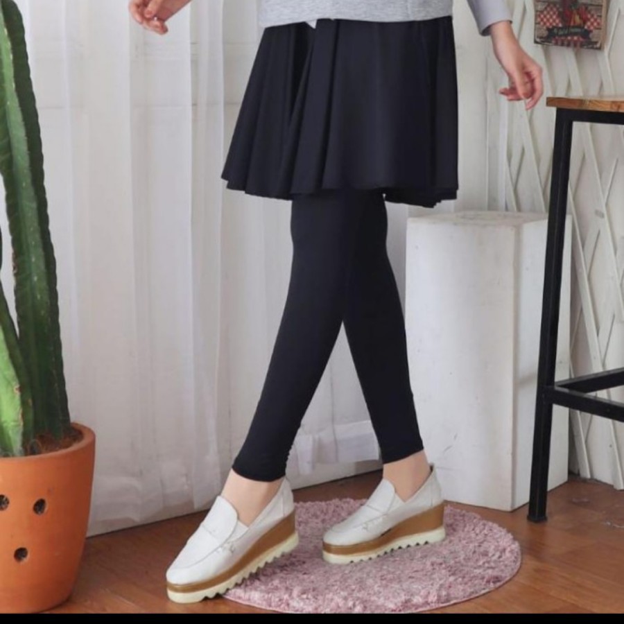Legging Sport Set Rok Selutut