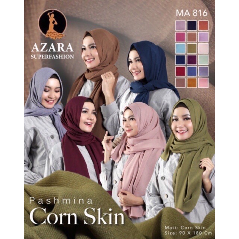 Pashmina Cornskin Azara By Hijabnah