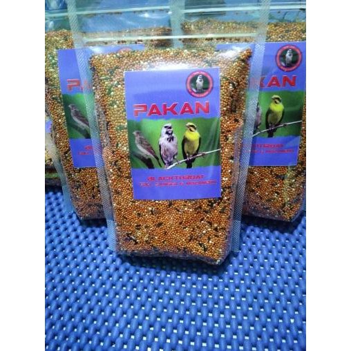 Pakan Burung Khusus Blackthort Edel Sanger Mozambik Shopee