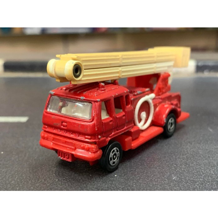 Vintage Tomica 68 Snorkel Fire Truck Made in Japan No Box