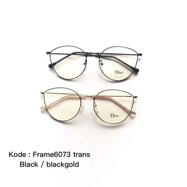 Frame6073 kacamata cat eyes