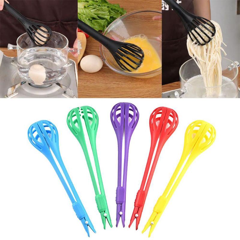 WHISK PENGOCOK PENJEPIT TELUR /  PENJEPIT MULTIFUNGSI 3 IN 1