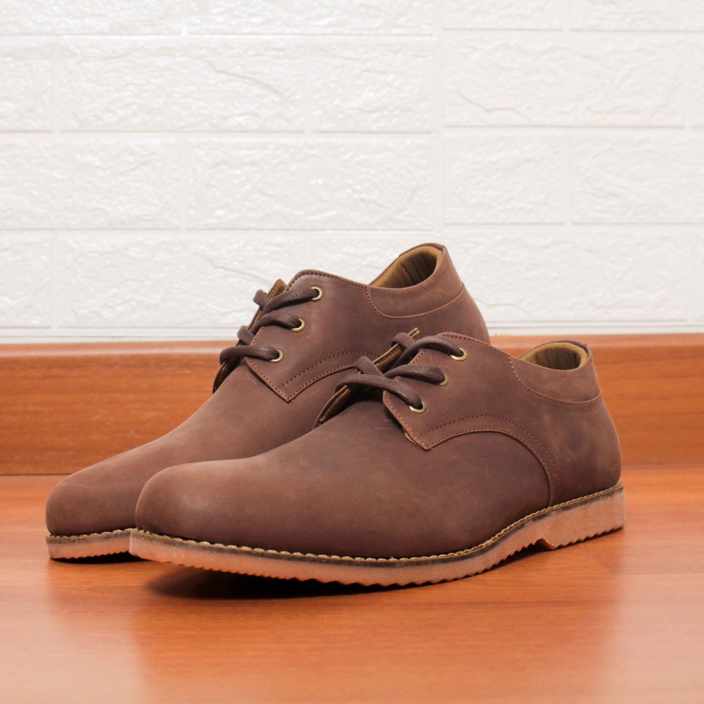 sepatu pantofel pria sepatu casual pria sepatu kulit pria sepatu crazyhorse sepatu kantor oriola