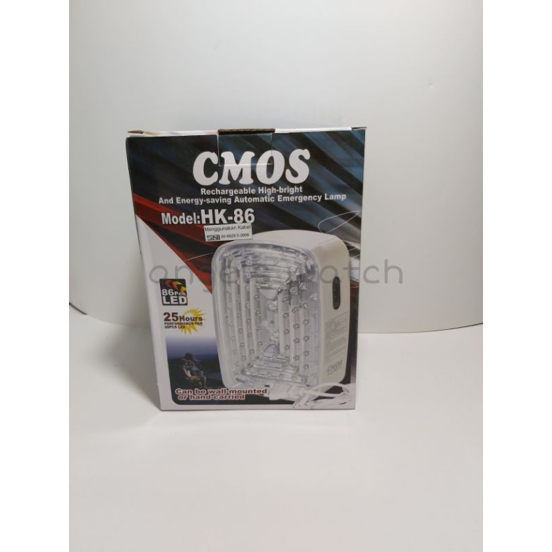 Lampu Emergency Cmos HK86 lampu emergency original promo