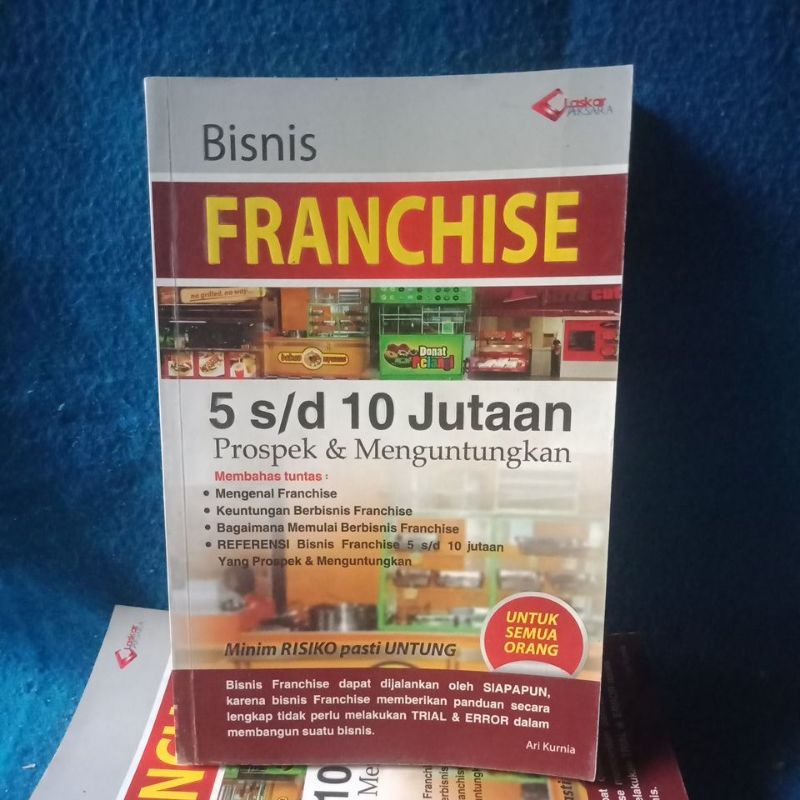 Jual Buku Bisnis Bisnis Franchise 510 Jutaan Shopee Indonesia 1436