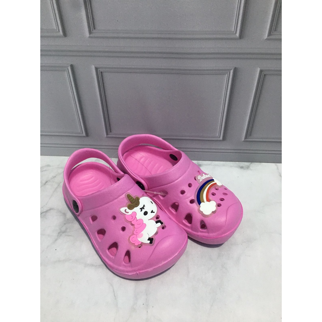 DX-008E-UNC Sandal Baim Anak Perempuan Karakter Unicorn Ukuran 21-26