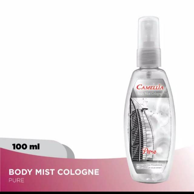 Parfum Camellia Body Mist pure (putih) 100ml