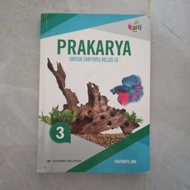Buku Paket Erlangga Prakarya Kelas 9 SMP